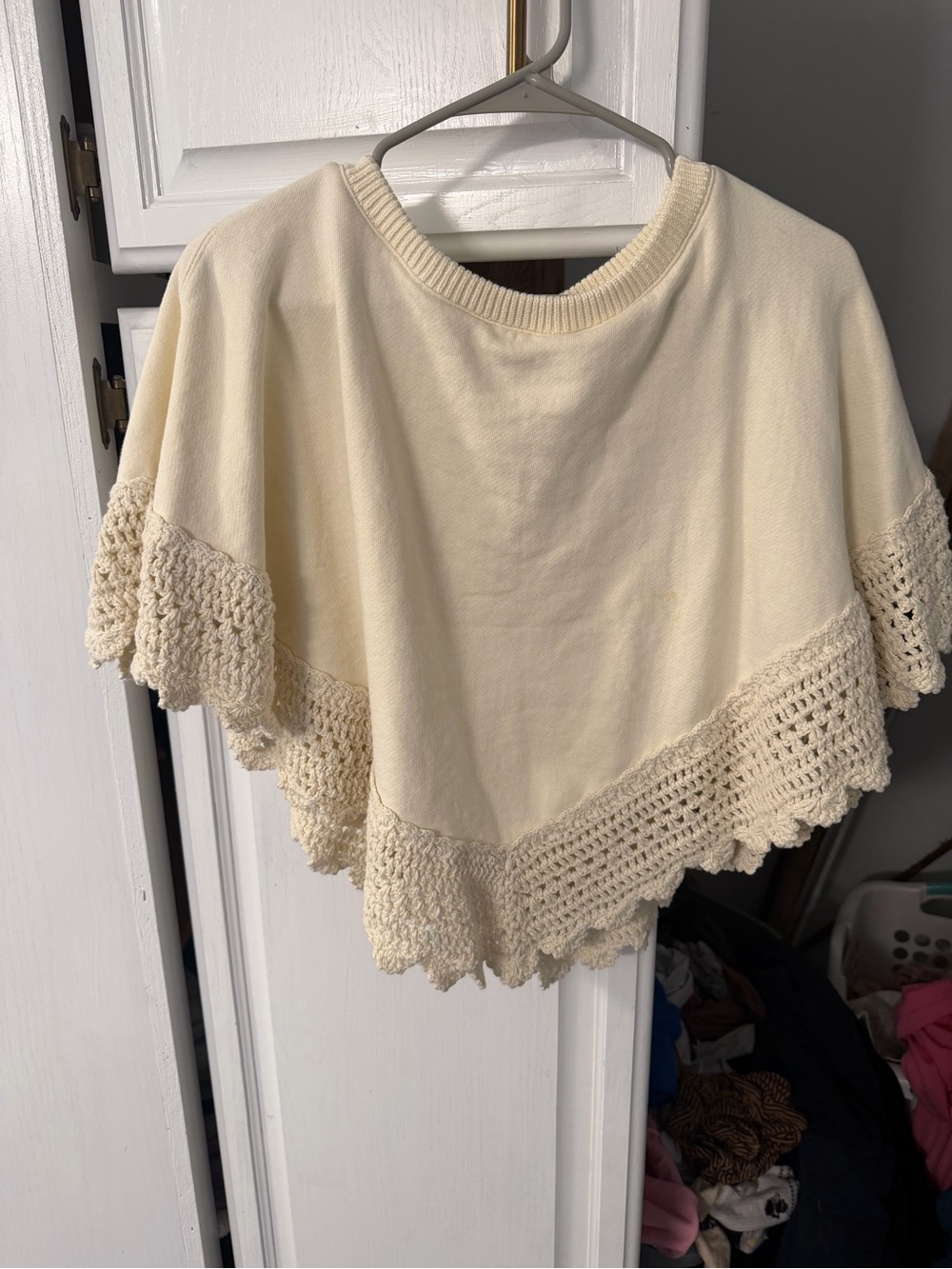 Rae Crochet Sweatshirt